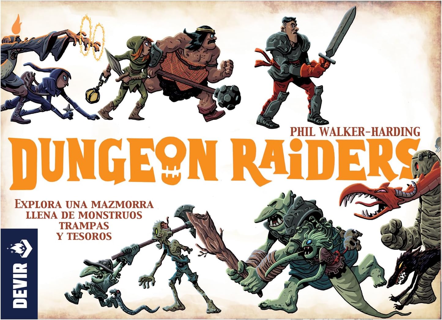 Devir Juego De Mesa Dungeon Raiders - Game Center