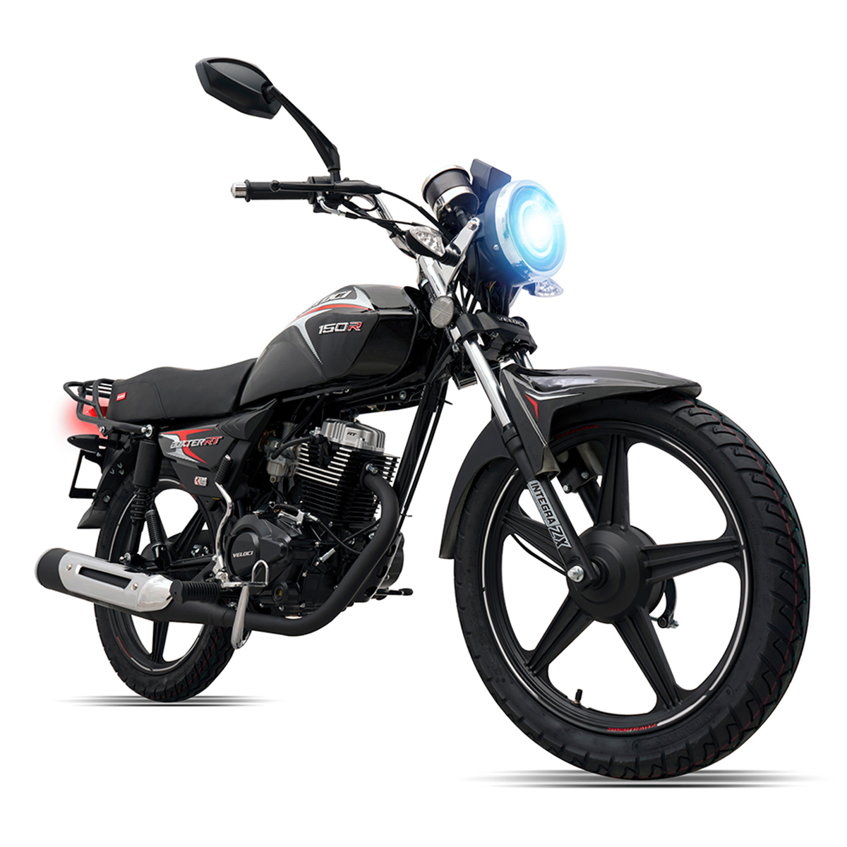 Moto Veloci Boxter Rt2 150cc Negro 2022.