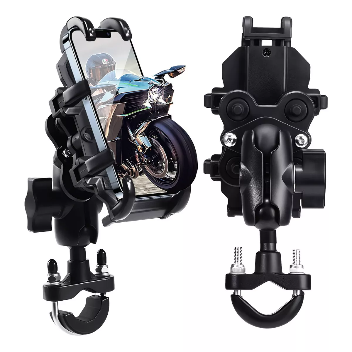 Soporte Para Teléfono Móvil Para Motocicleta Antivibración.