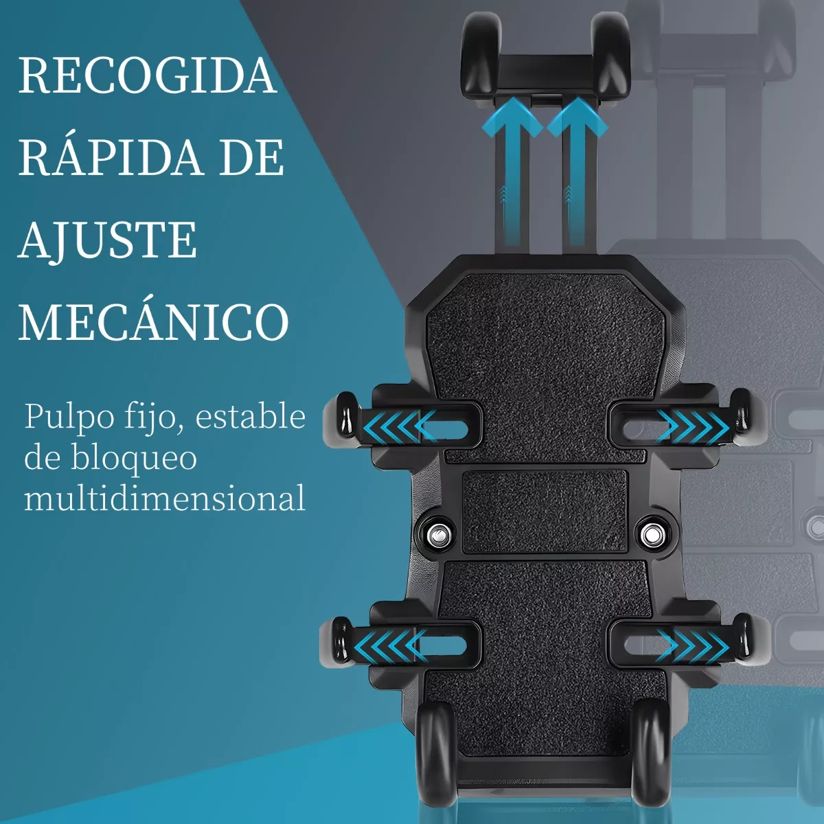 Soporte Para Teléfono Móvil Para Motocicleta Antivibración.