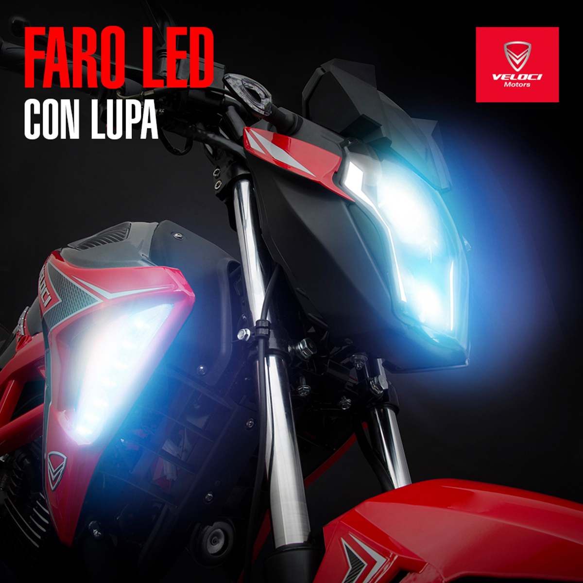 Moto Veloci Razzer GTR 2 200CC Rojo 2021.