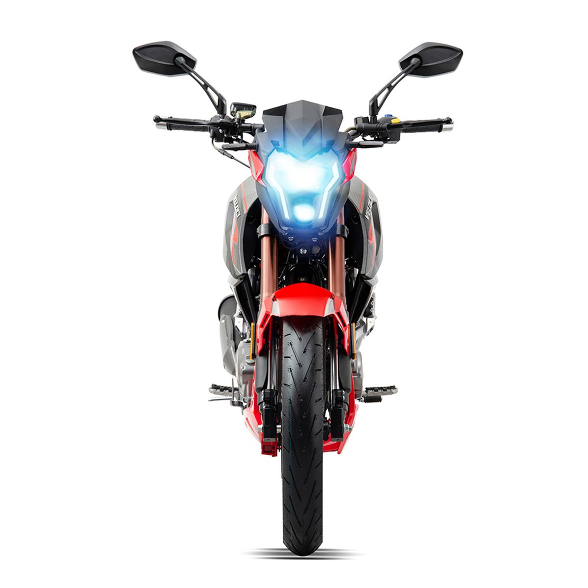 Moto Veloci Dmenthor GTR 250CC Rojo 2024.