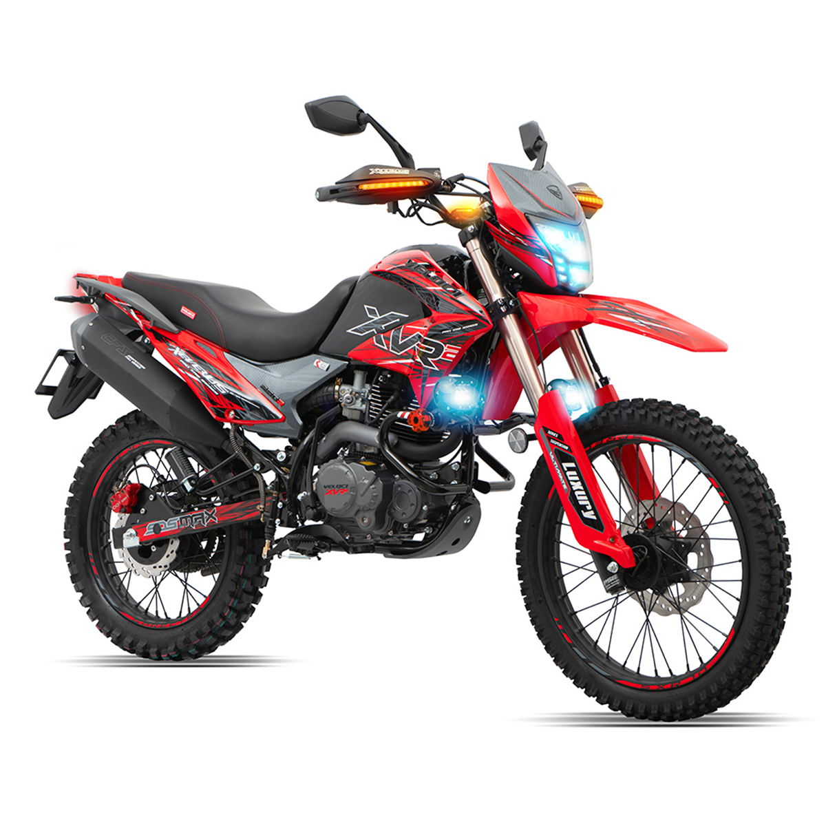 Moto Veloci Xeverus Pro XR2 250cc Rojo 2022.