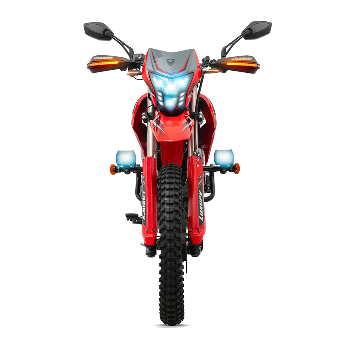 Moto Veloci Xeverus Pro XR2 250cc Rojo 2022.