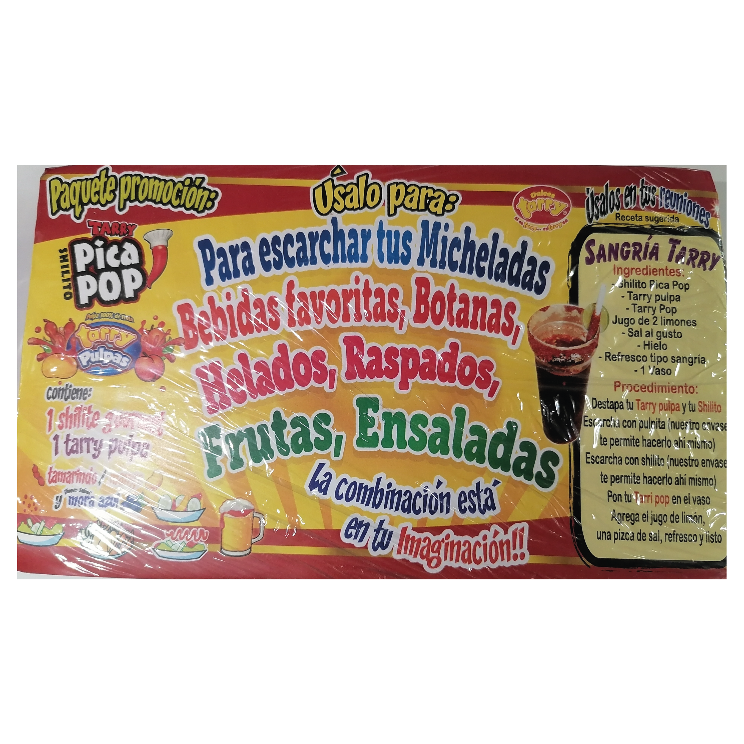 Tarry Dúo Escharchado Pulpa Tamarindo Y Chilito