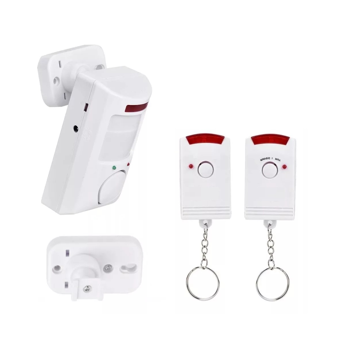 Sensor Detector Movimiento Alarma De Seguridad Inalámbrica.