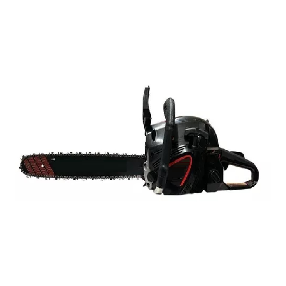 Motosierra a gasolina 20 pulgadas 58cc Con 2 Barras Y 2 Cadenas Color Negro.