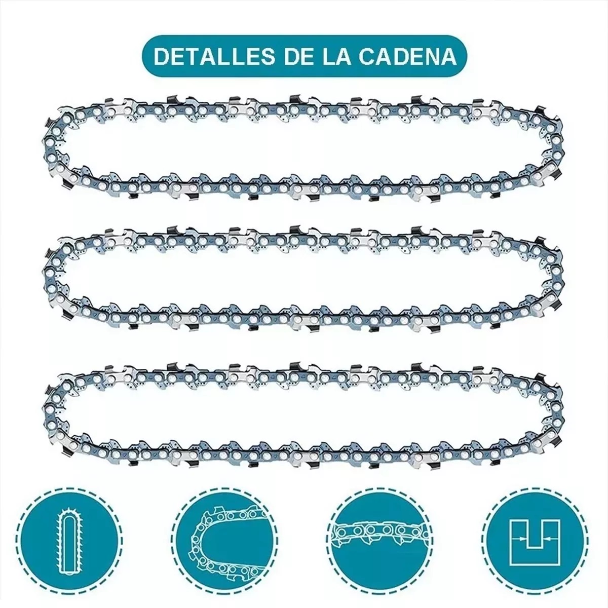 Motosierra Eléctrica Portátil Inalámbrica Con Dos Baterías.