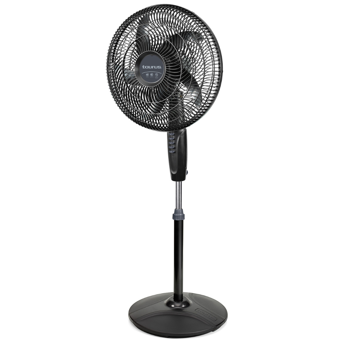 Ventilador De Pedestal Taurus Turbo-1000 16" 3 Vel. 5 Aspas.
