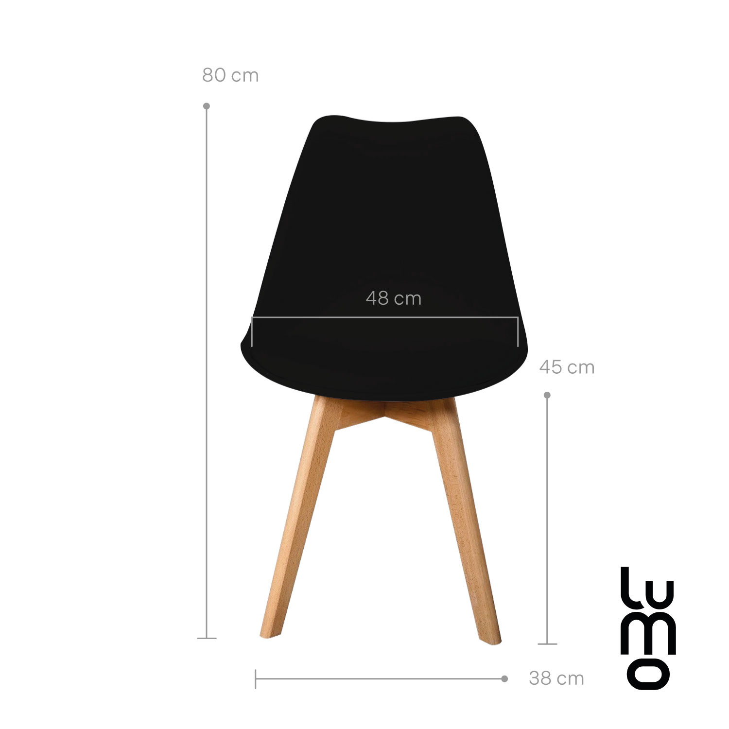 Set/Kit 6 Silla Tulip Eames Acojinada Minimalista Moderna.