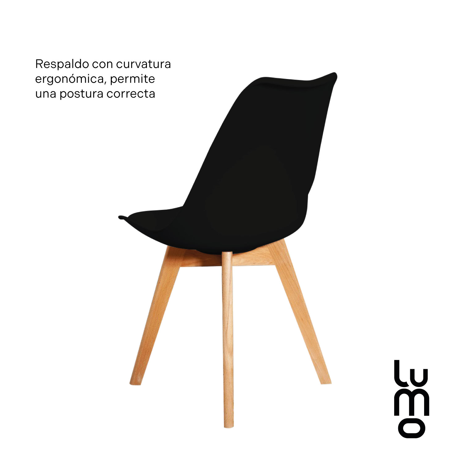 Set/Kit 6 Silla Tulip Eames Acojinada Minimalista Moderna.