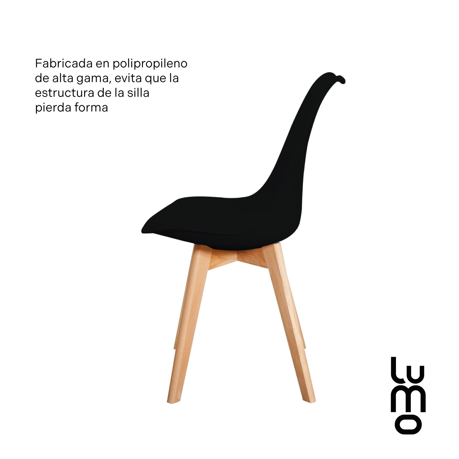 Set/Kit 6 Silla Tulip Eames Acojinada Minimalista Moderna.