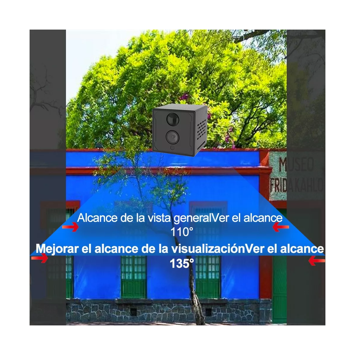 Mini Cámara Espía 3mp 2k Wifi Con Batería Recargable 9 Horas.
