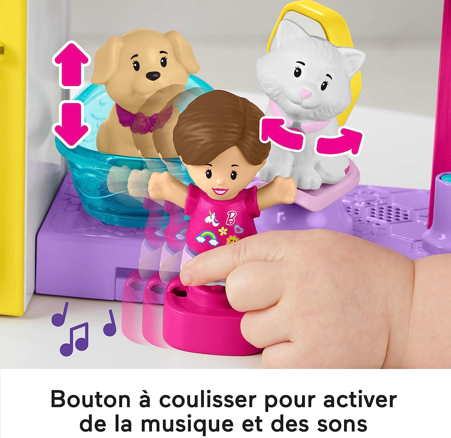 Fisher-price Little People Barbie Spa De Mascotas.