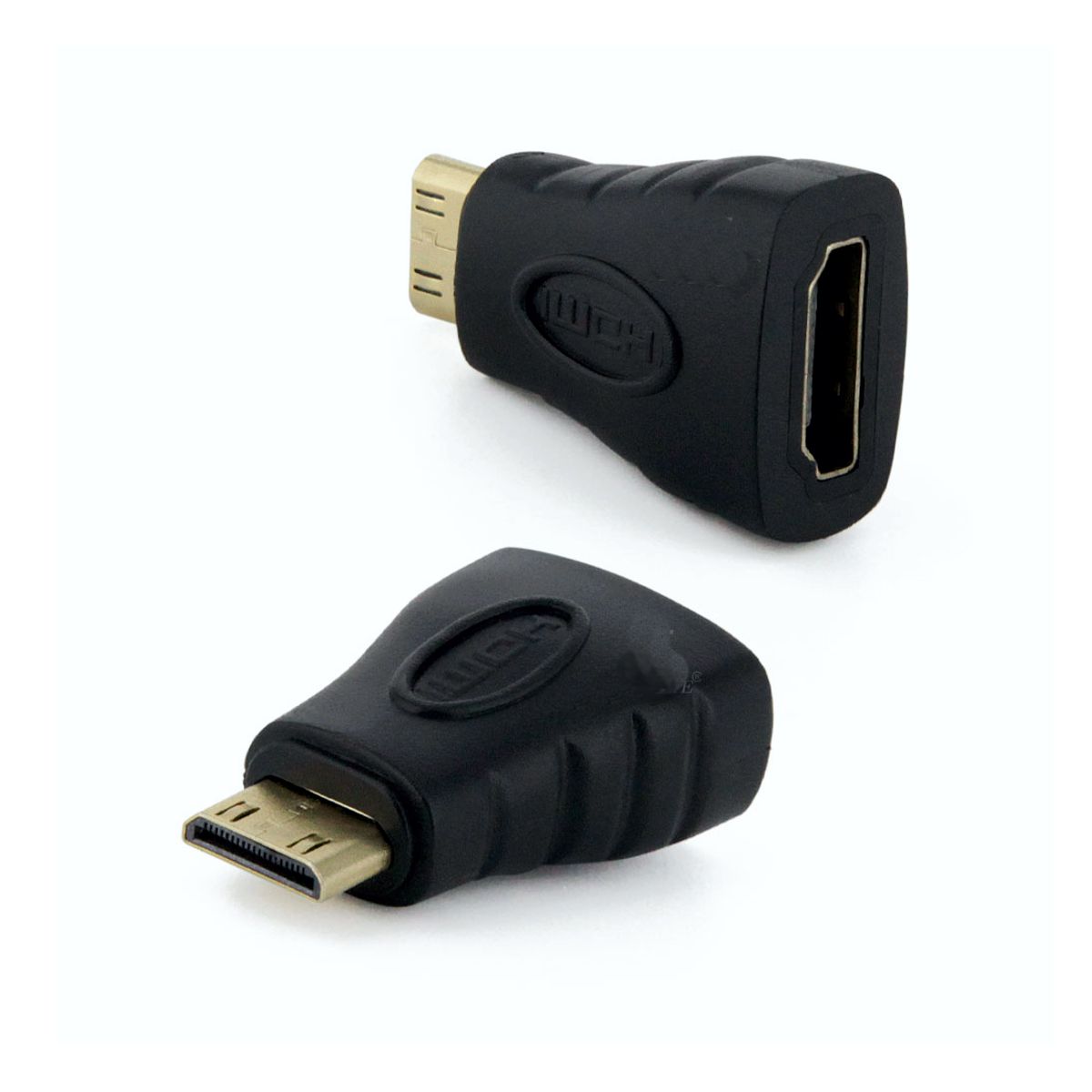 Adaptador Convertidor de HDMI Hembra a Mini HDMI Macho.