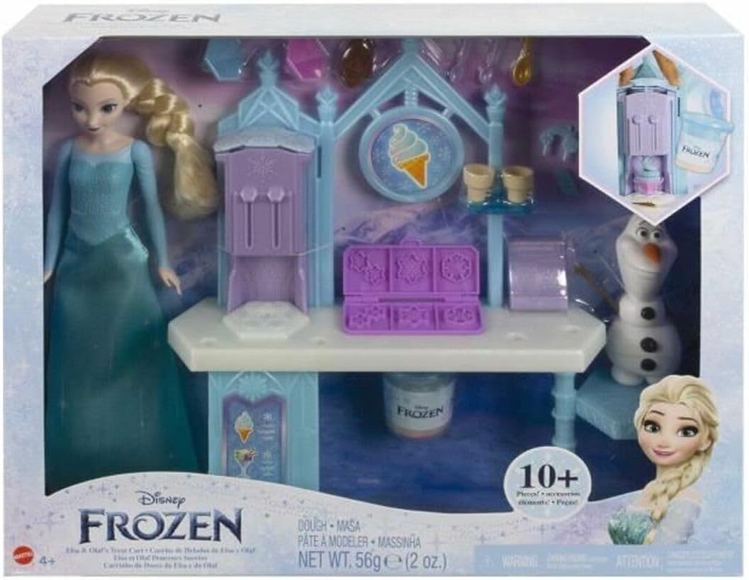Disney Frozen Set De Juego Carrito De Helados De Elsa Y Olaf.