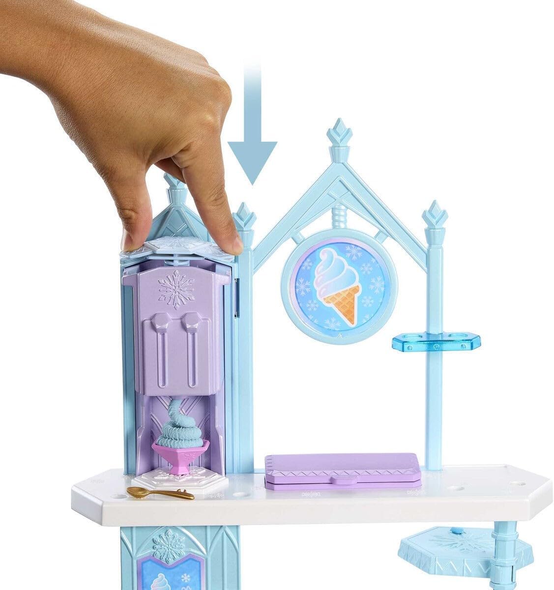 Disney Frozen Set De Juego Carrito De Helados De Elsa Y Olaf.