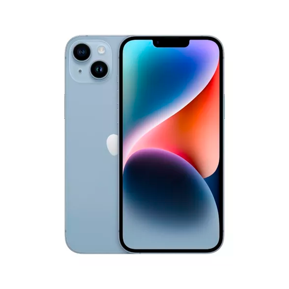 Apple iPhone 14 128GB Azul Reacondicionado.