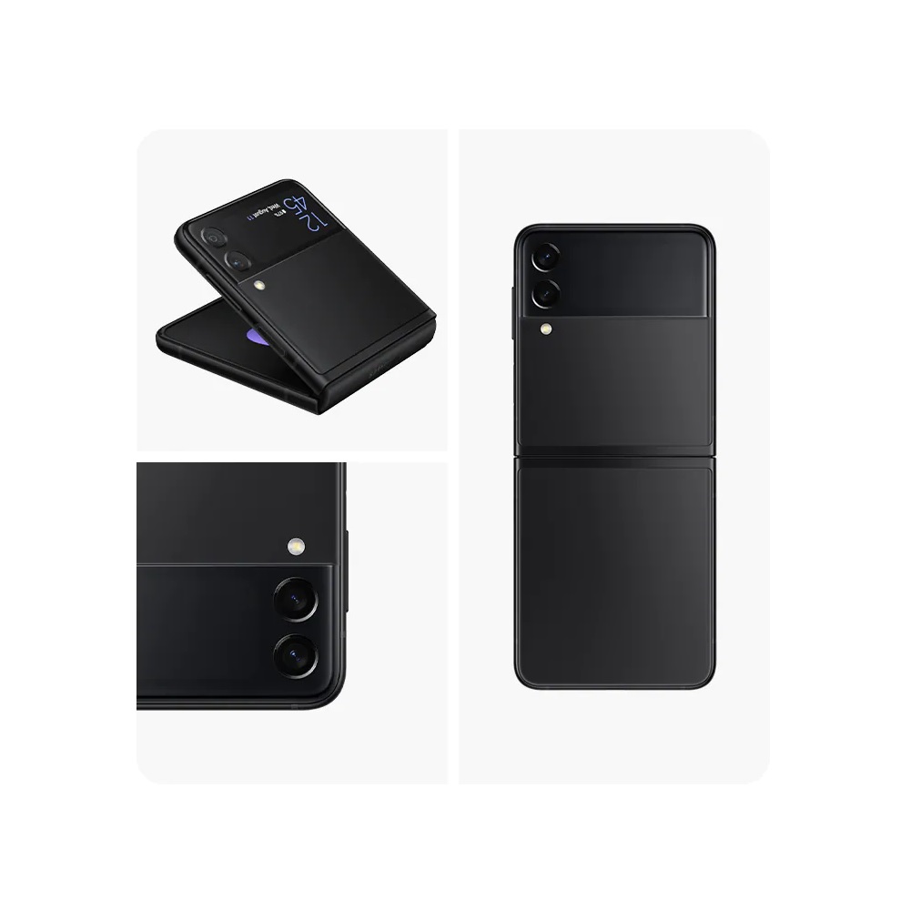 Samsung Galaxy Z Flip3 5G 128GB 8GB RAM Reacondicionado Liberado Negro.