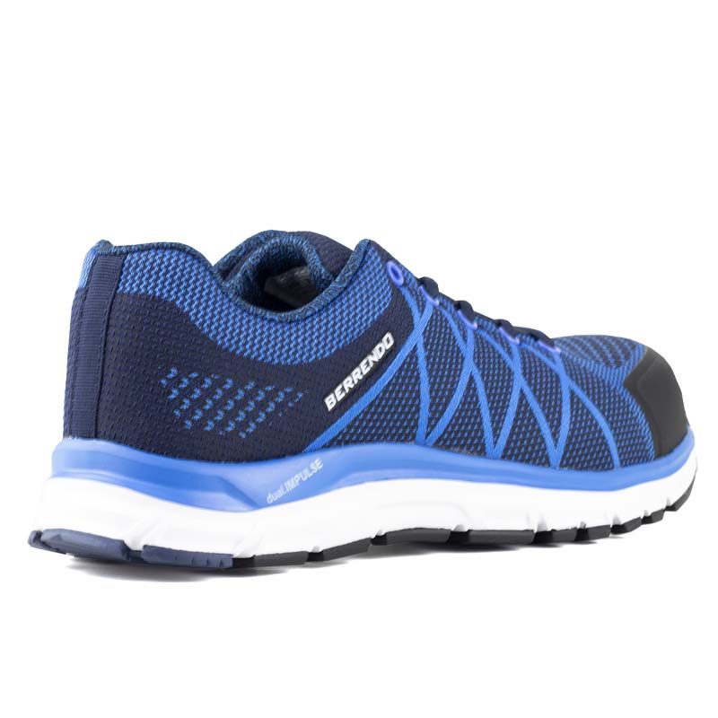 Tenis Industriales Berrendo 7704 Azul Casquillo Dielectrica.