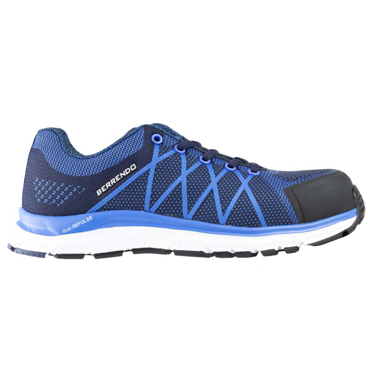 Tenis Industriales Berrendo 7704 Azul Casquillo Dielectrica.