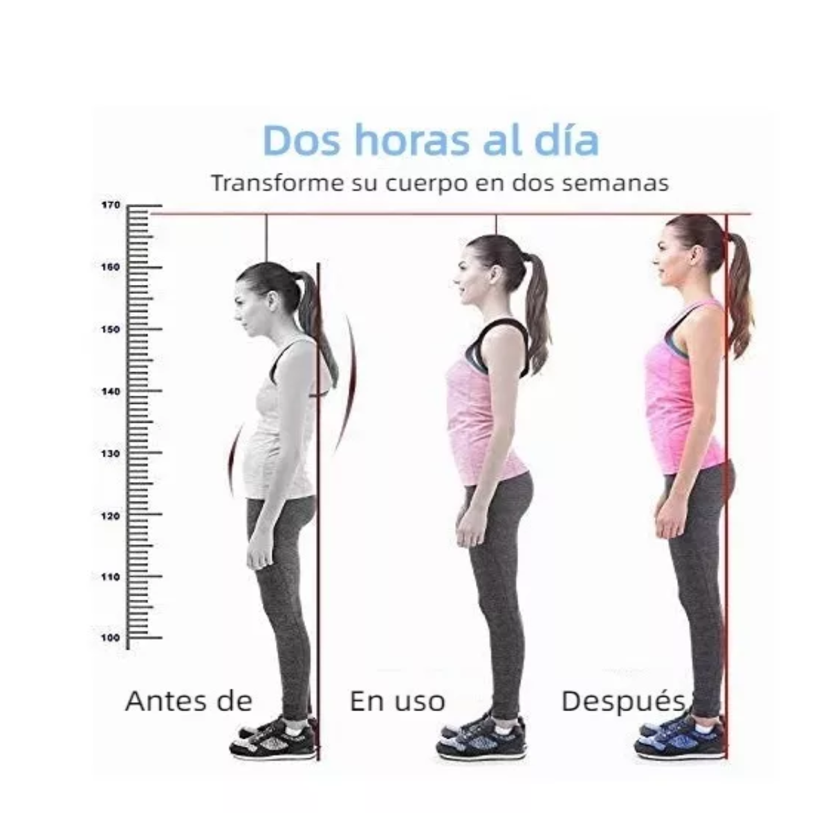Faja Ajustables De Corrección De La Postura De La Joroba G.