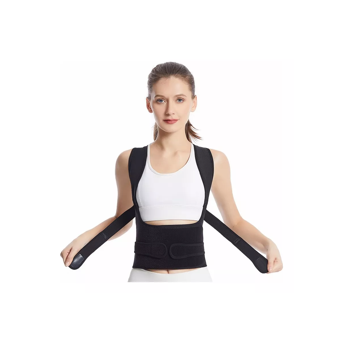 Corrector Postura Espalda Para Hombre Y Mujer Ajustable Faja G.