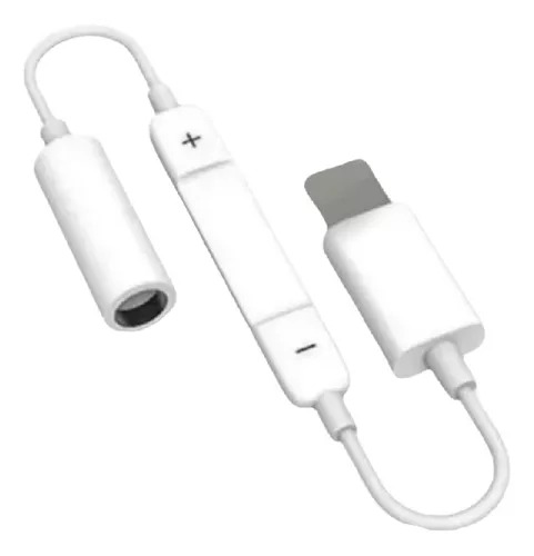 Adaptador Compatible iPhone Lightning Conector Audio 3.5 Mm.