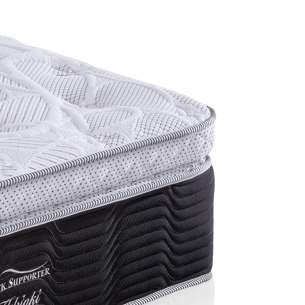 Juego De Box Y Colchon Helsinki Spring Air - Matrimonial.