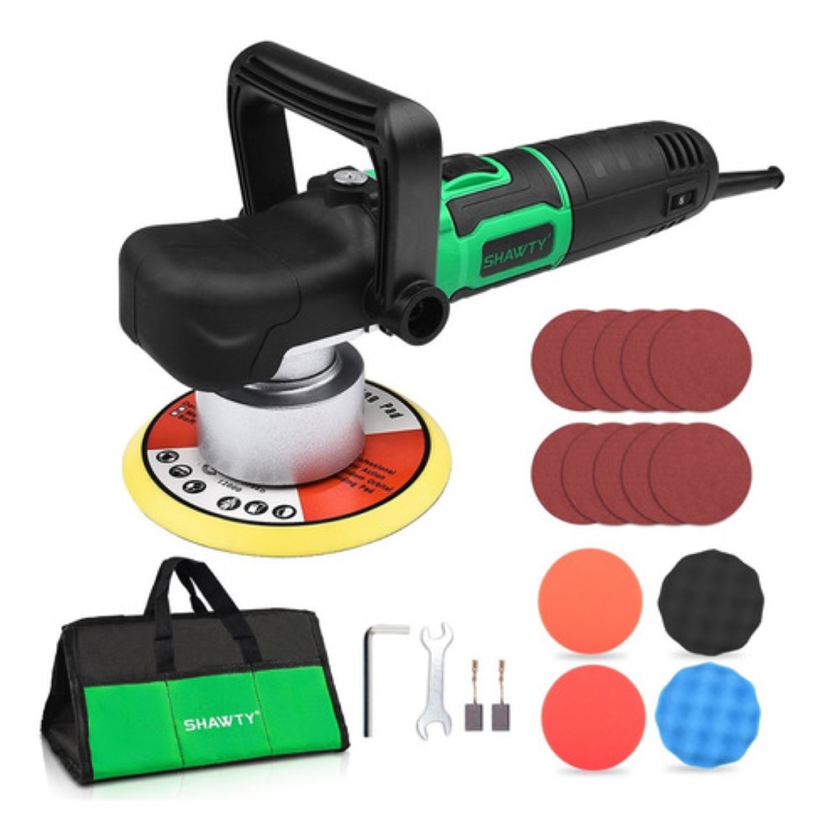 Pulidora Orbital De Velocidad Variable Y Lijadora 