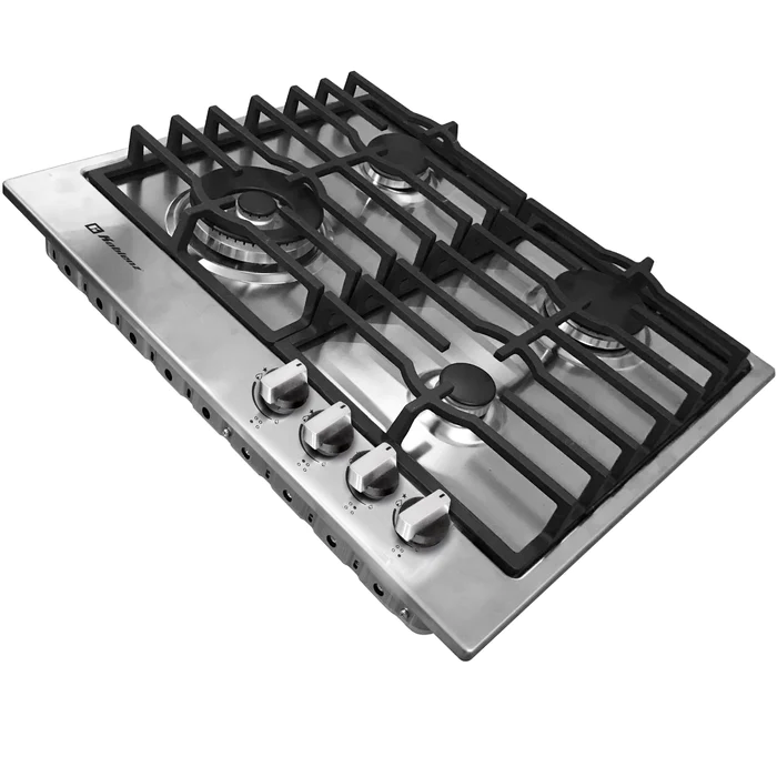 Parrilla de Empotre Koblenz PMK-60 4 Quemadores Acero Inoxidable.