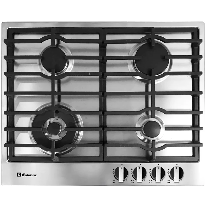 Parrilla de Empotre Koblenz PMK-60 4 Quemadores Acero Inoxidable.