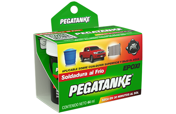 Pegatanke Soldadura Epoxica Color Negro.