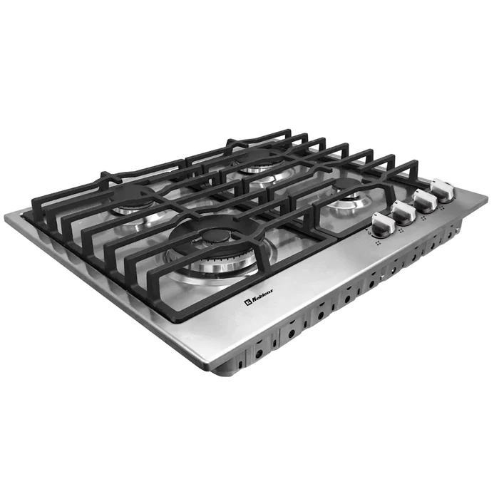 Parrilla de Empotre Koblenz PMK-60 4 Quemadores Acero Inoxidable.