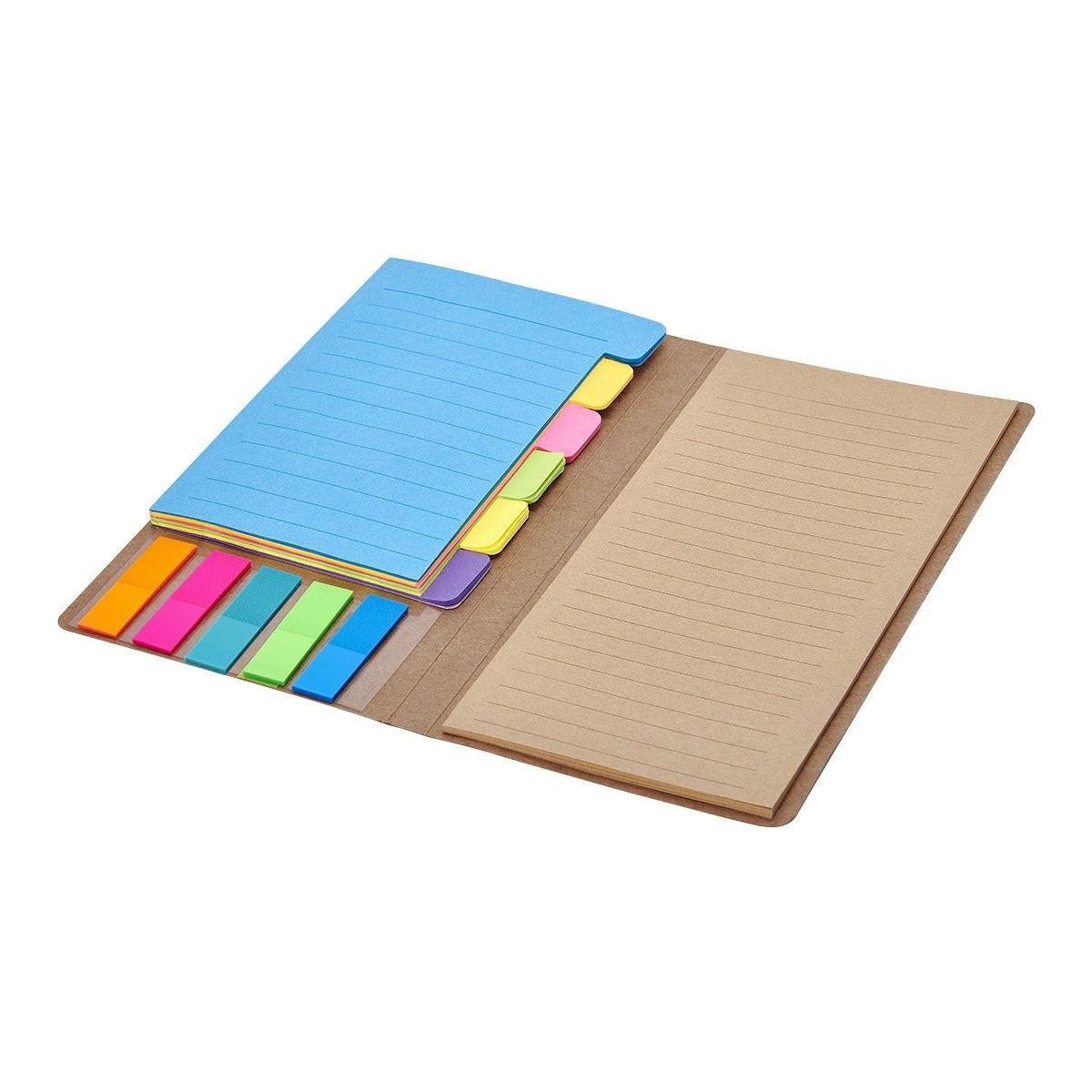 Porta Notas adhesivas de colores para oficina paquete de 3 piezas