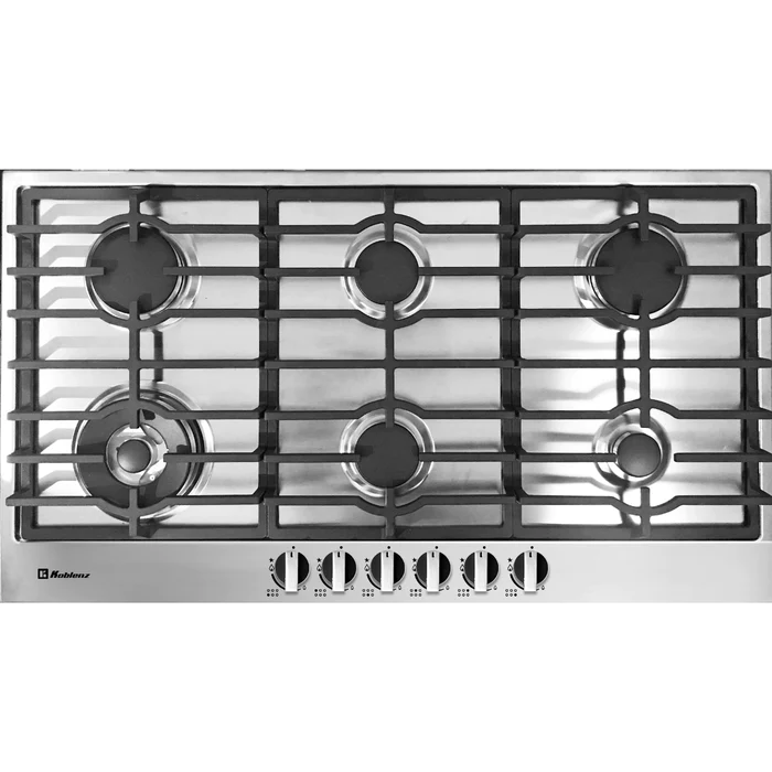 Parrilla de Empotre Koblenz PMK-90 6 Quemadores Acero Inoxidable.
