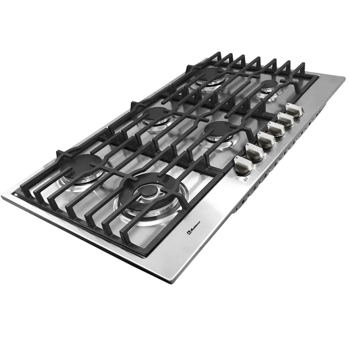 Parrilla de Empotre Koblenz PMK-90 6 Quemadores Acero Inoxidable.