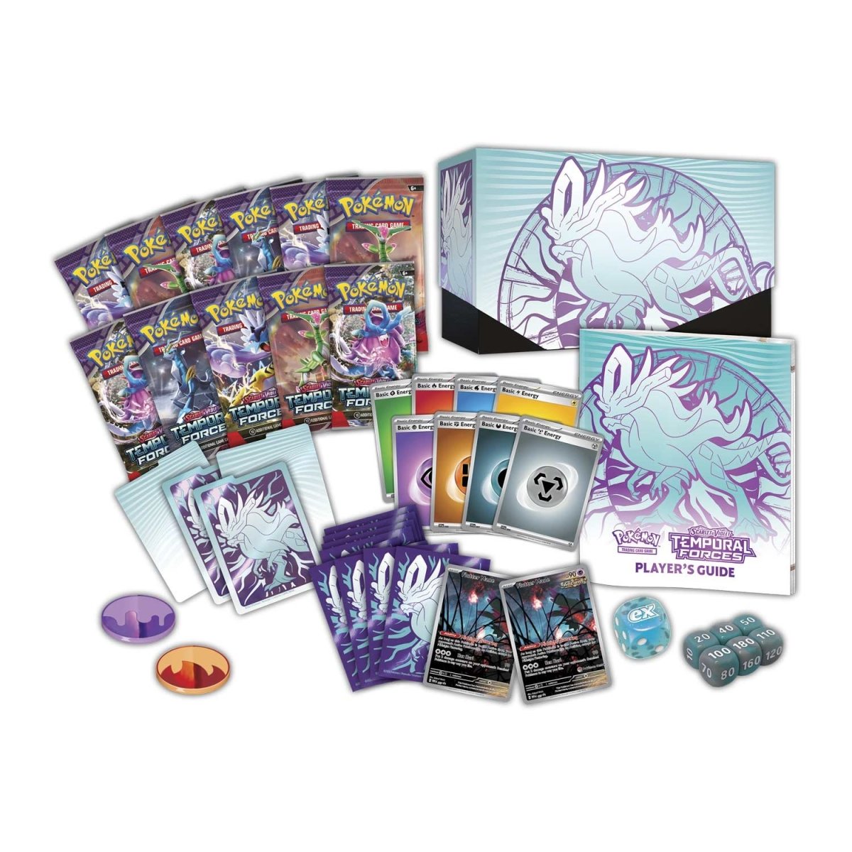 Pokémon TCG: Scarlet Violet-Temporal Forces Pokémon Center Elite Trainer Box.