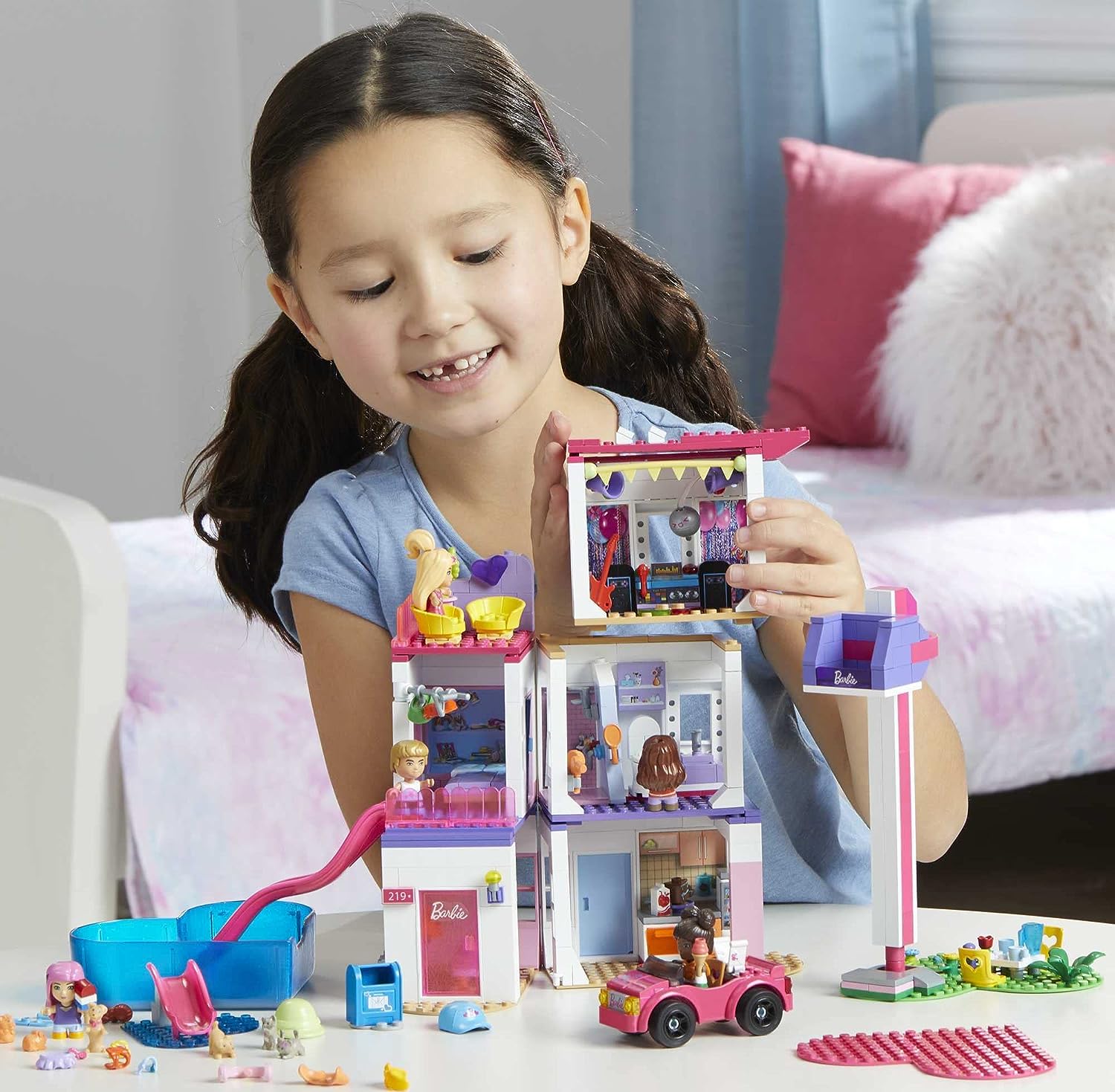 Mega Construx Barbie Color Reveal Casa de los Sueños.