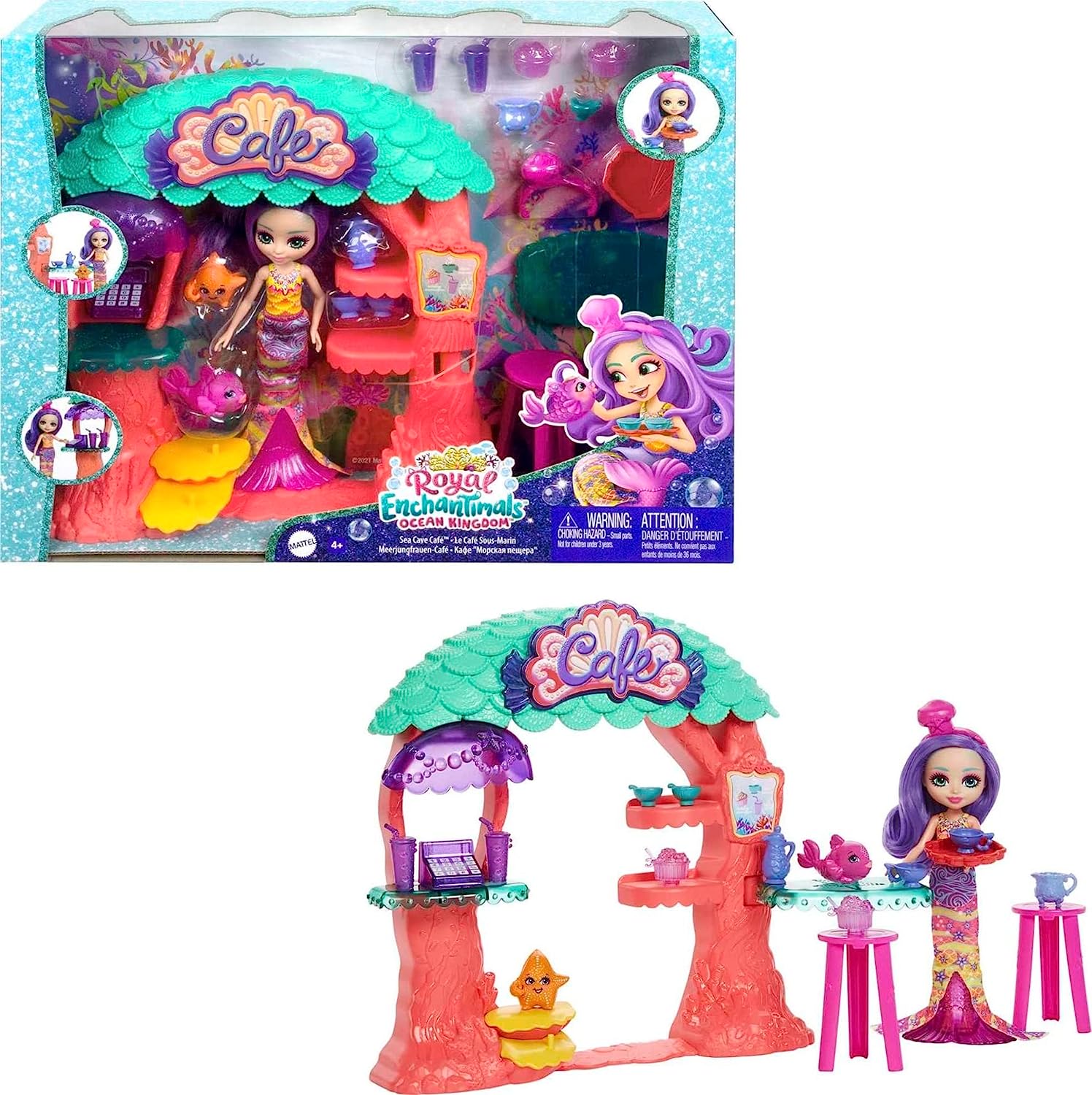 Enchantimals Cafe De La Cueva Royal Ocean Kingdom.