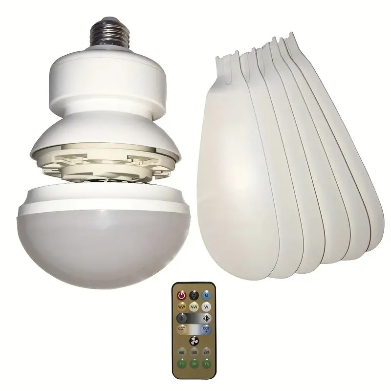 Ventilador de techo con luz con control.