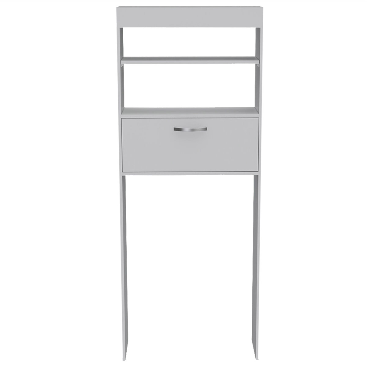 MUEBLE DE BAÑO ARMABLE AHORRADOR DE ESPACIO IDEAL PARA COLOCAR SOBRE EL INODORO MODELO MALAGA.
