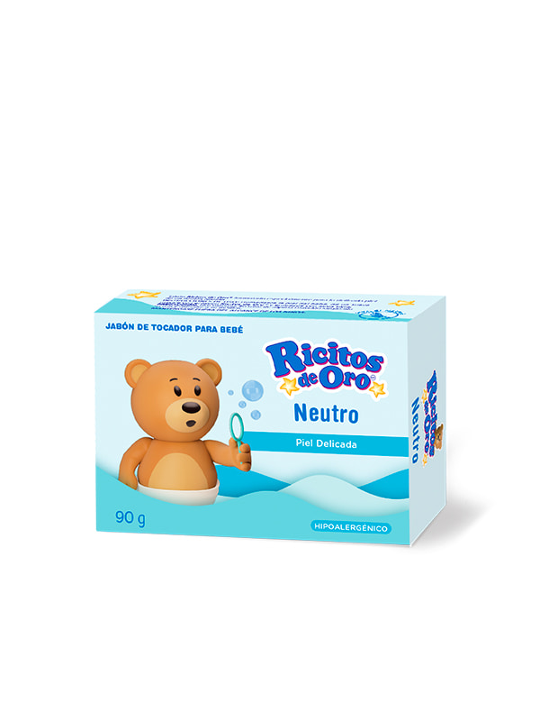 Jabón para Bebe Ricitos de Oro Neutro.