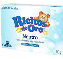 Jabón para Bebe Ricitos de Oro Neutro.