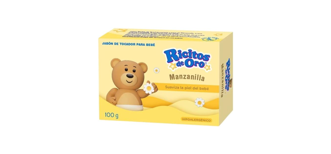 Jabón Ricitos De Oro Manzanilla 90gr.