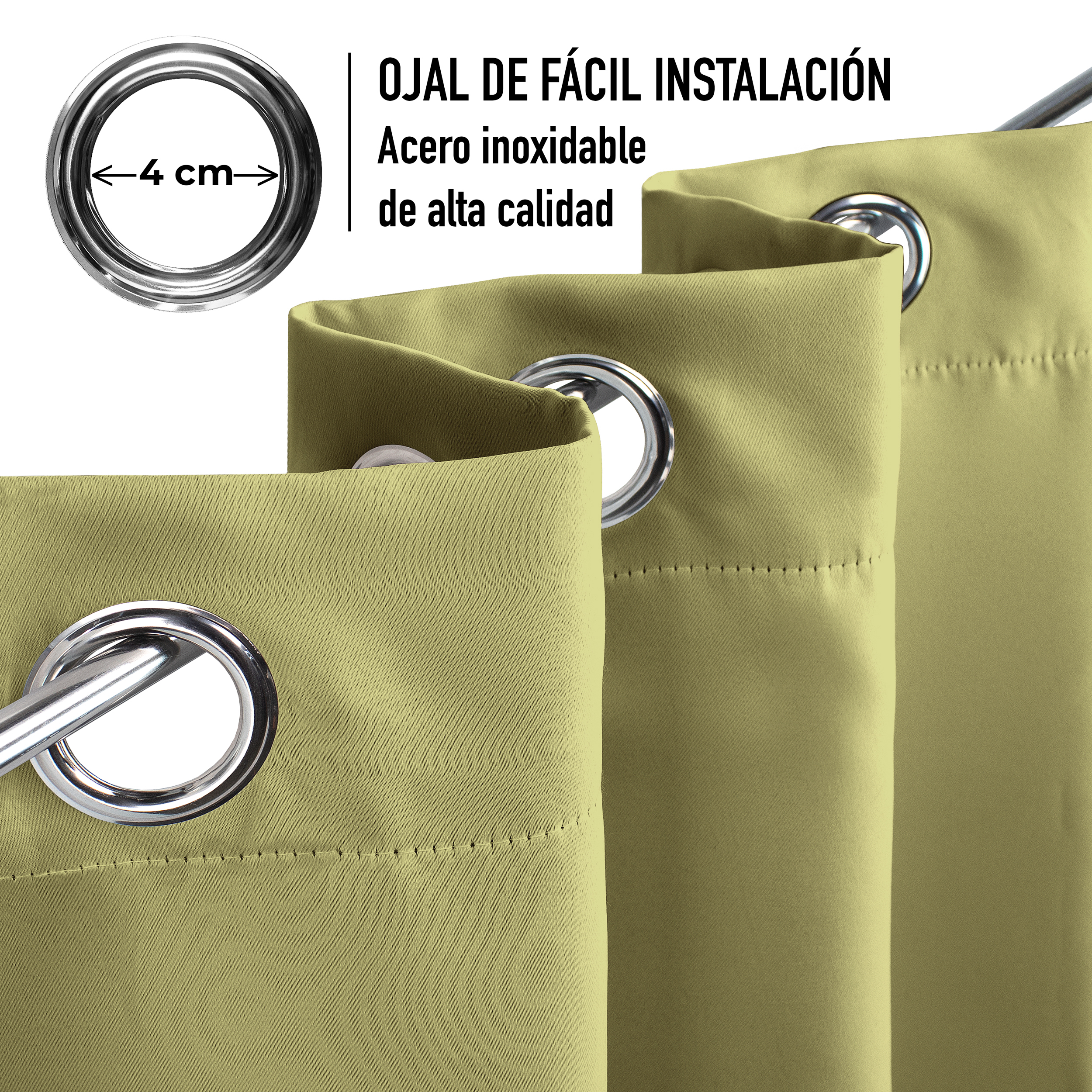 Cortinas Blackout Lima Corta Térmico Lisa 95% Bloqueo Luz.