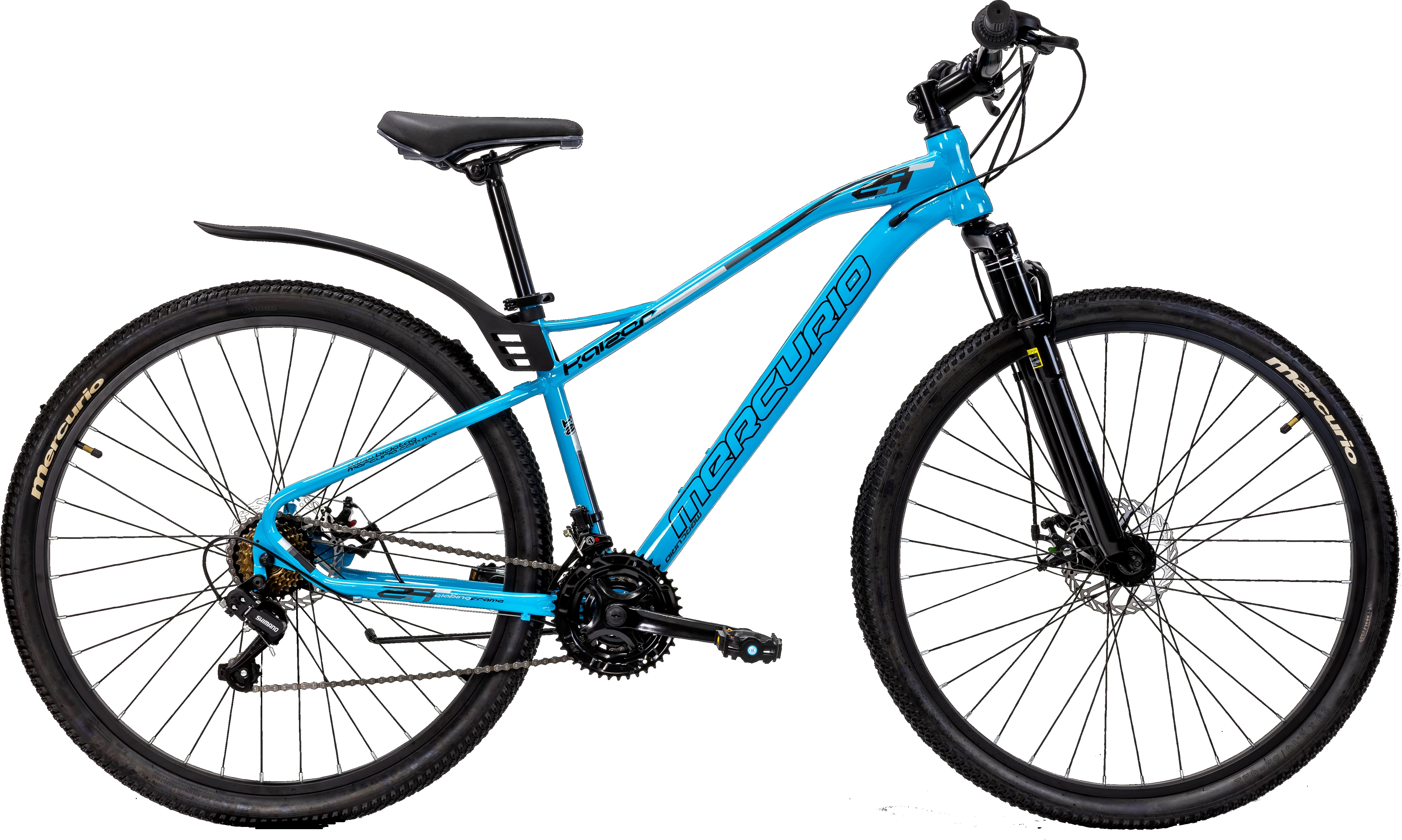 Mountain Bike Mercurio Kaizer Mtb R29 21v Shimano ESMERALDA + CASCO DE REGALO .