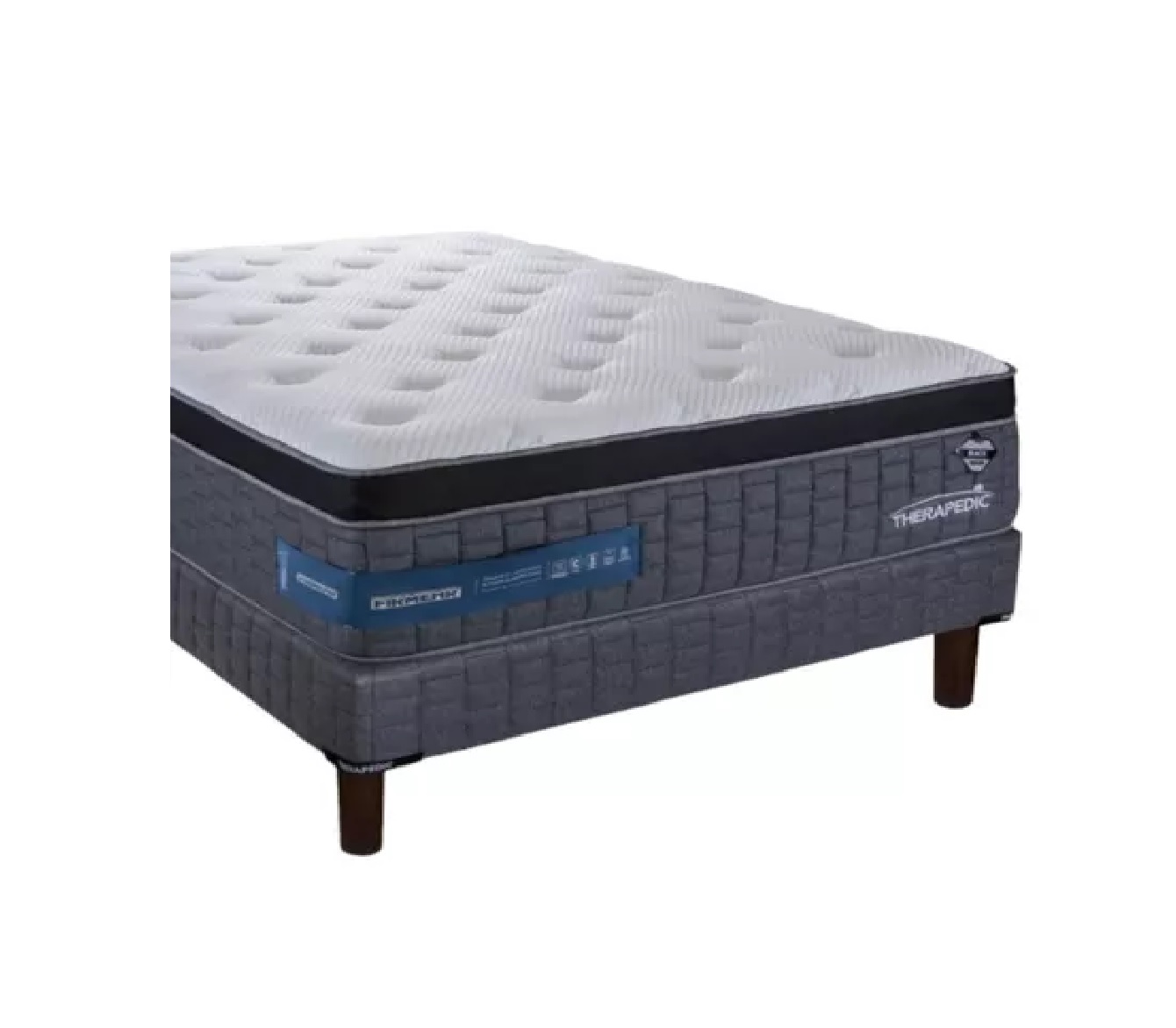 Colchon Y Box Individual Therapedic Kairos Firmerhr Calidad.