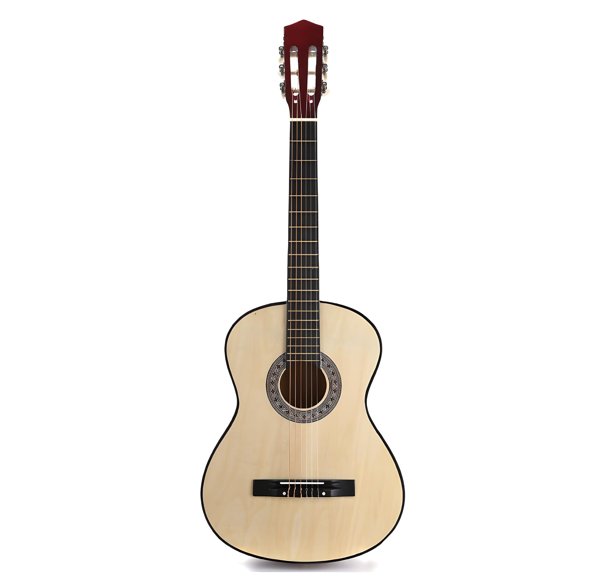 Guitarra Criolla Clasica Color Natural Para Mano Derecha 