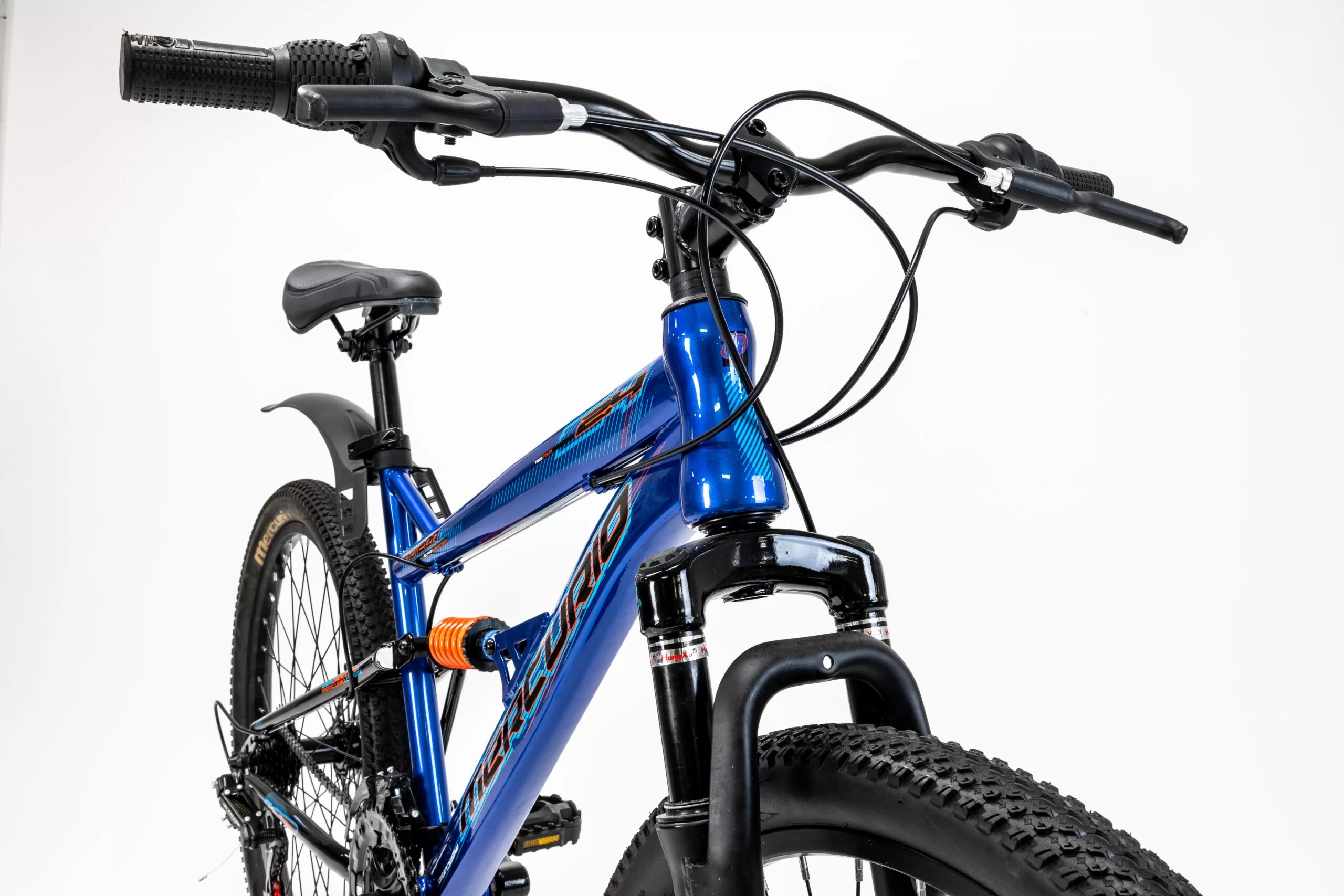 BICICLETA MERCURIO DS KAIZER R24 AZUL 21 VEL 2023 ENDY15.